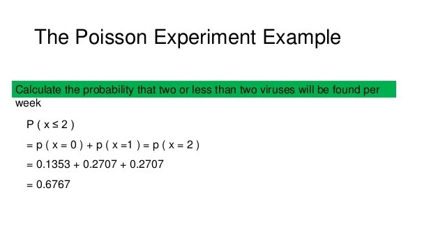 Binomial and Poission Probablity distribution
