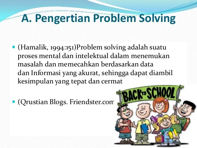 Problem solving