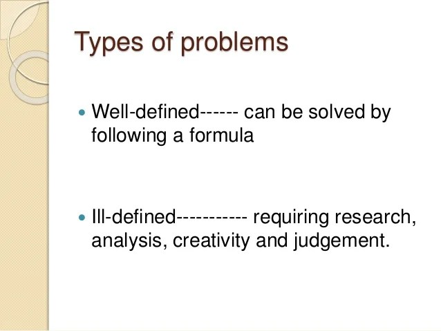 Problem Solving 1