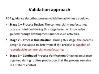 GMP Training: Process validation | PPT