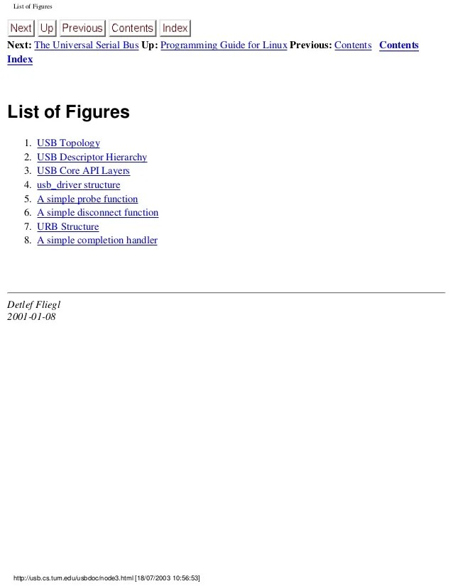 Programming guide for linux usb device drivers