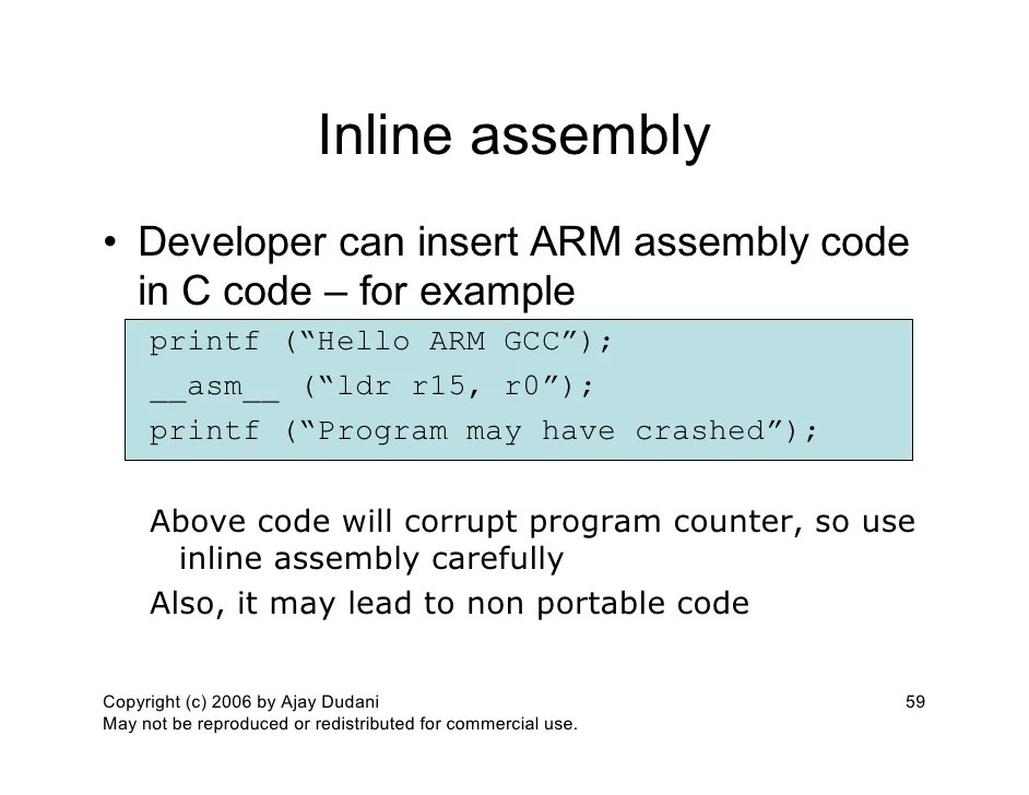 Programming The Arm Microprocessor For Embedded Systems