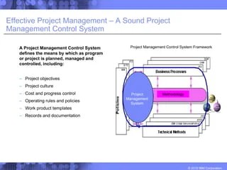Project Management Control Systems | PDF
