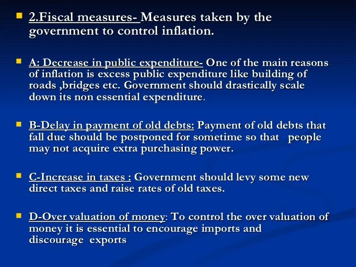 👍 Measures to control inflation by rbi. Reserve Bank of