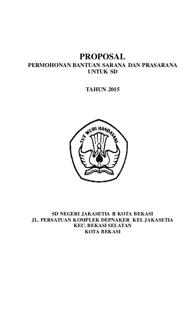 Contoh Proposal Permohonan Bantuan Alat Berat