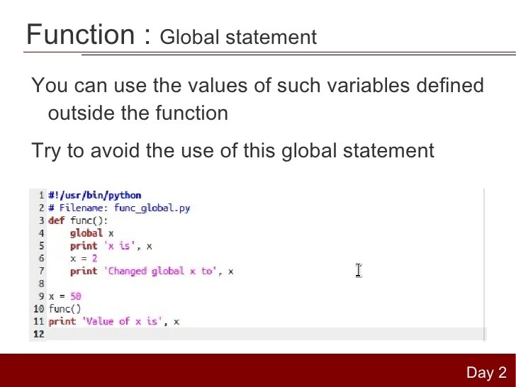 Python day2