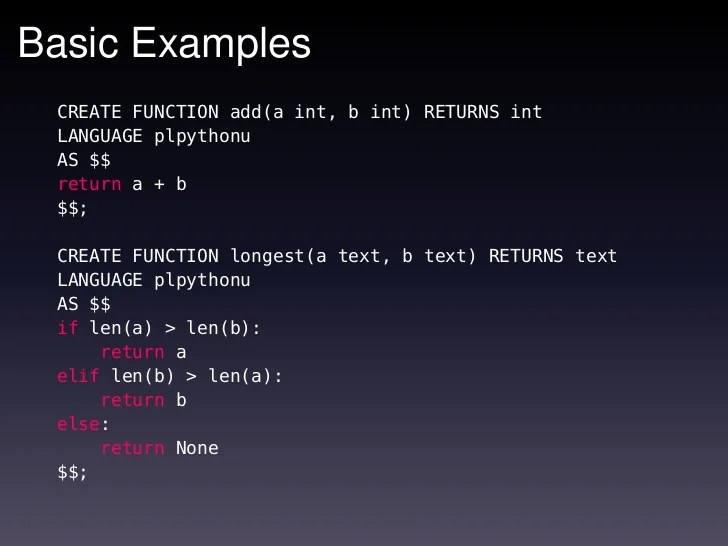 Programming with Python and PostgreSQL