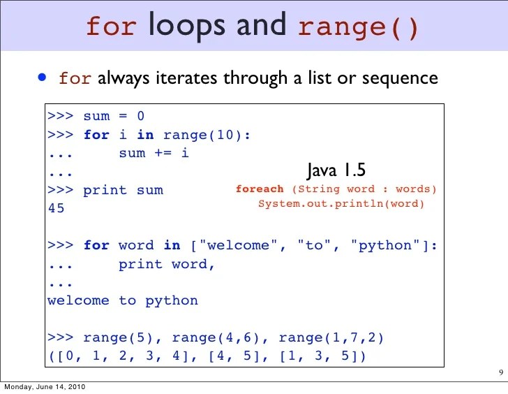 Python for text processing