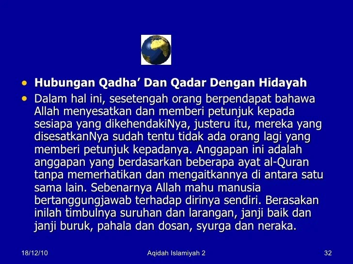 Qadha' dan qadar