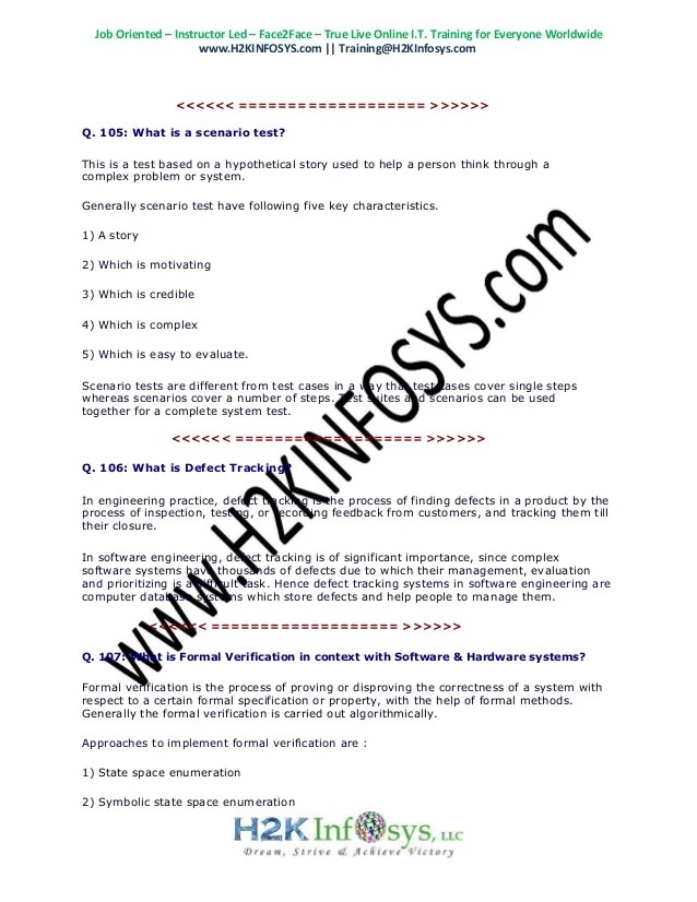 Latest QA Interview Questions Top 100 QA Testing Interview Questions
