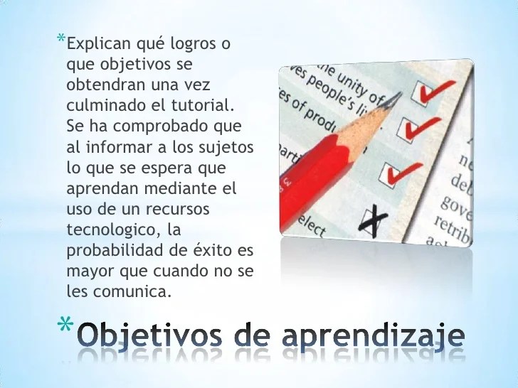 Qué es un programa tutorial