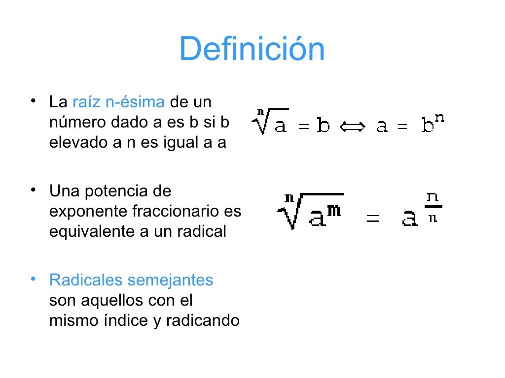 Radicales