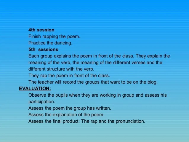 You must suffer if you lose it; Rap A Poem Programming