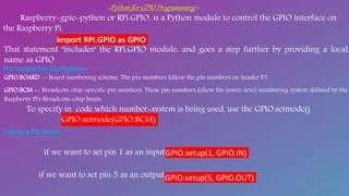 Raspberry pi | PPTX