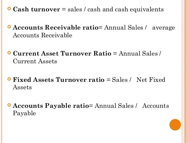 Ratio analysis1 Ratio analysis1