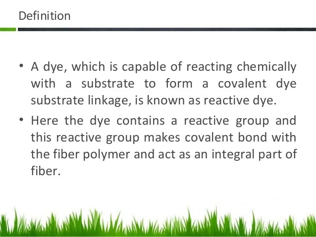 Reactive Dye