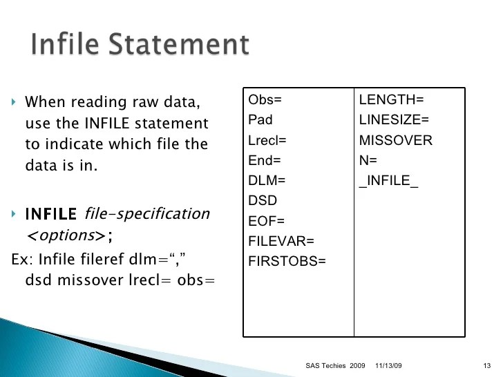 Understanding SAS Data Step Processing