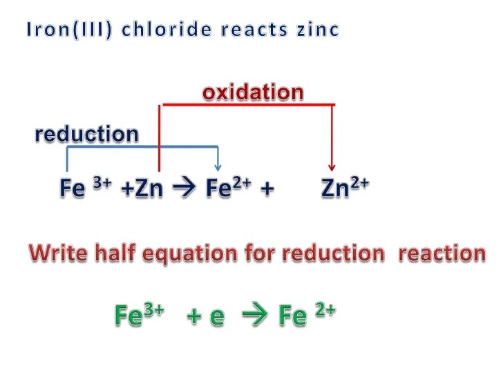 Redox= quiz part 1 with answers