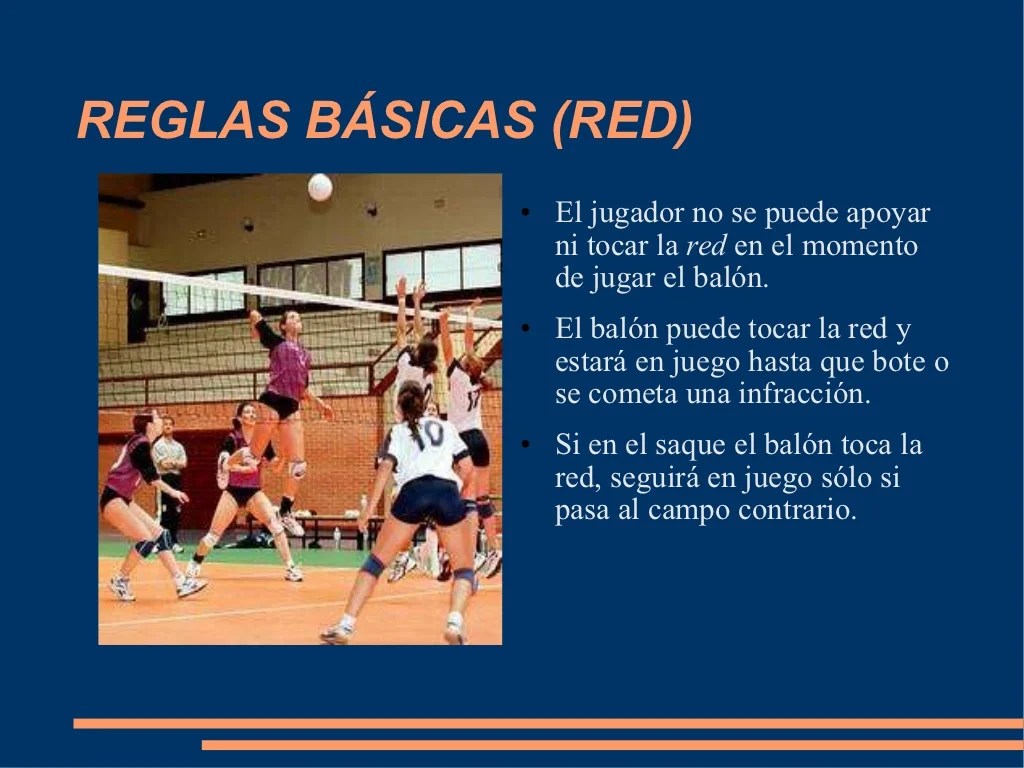Reglas basicas del Voleibol