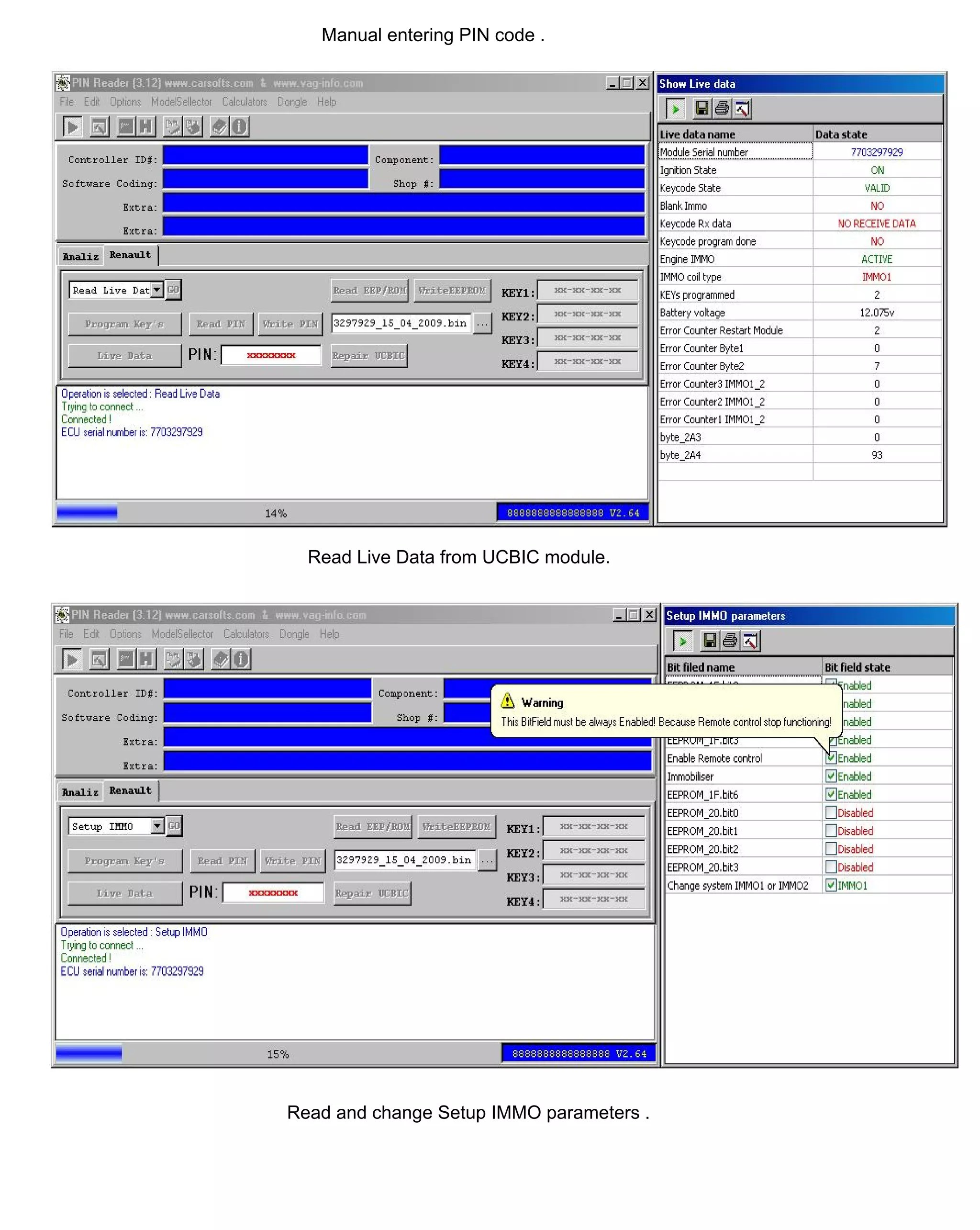 Renault pincodereadingandkeyprogramming PDF