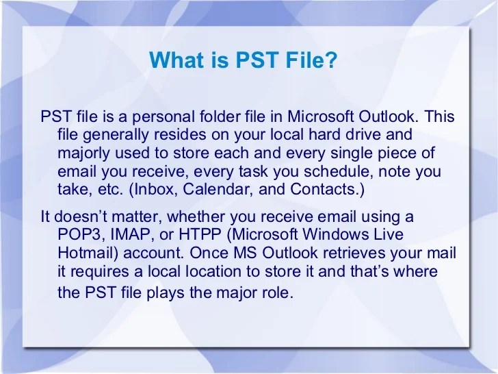How to the Universal Problem of PST File Corruption?