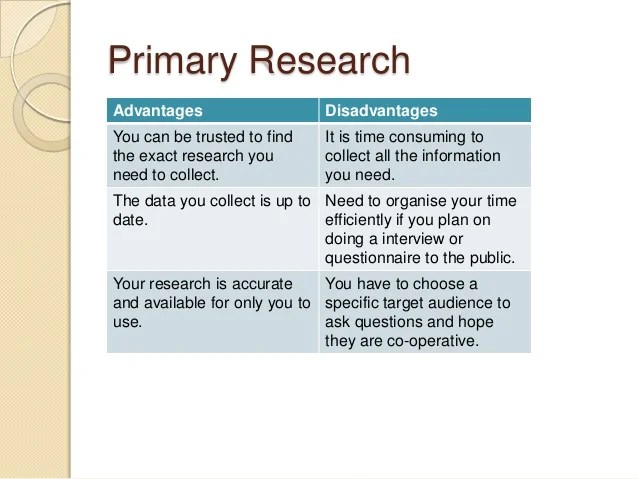 Research methods