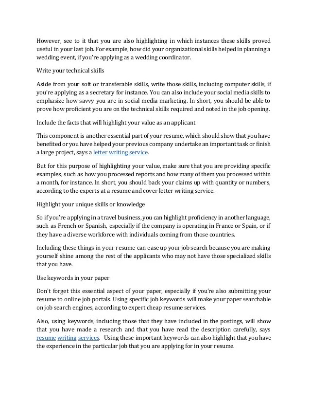 How to Write a Good Resume That Get Noticed