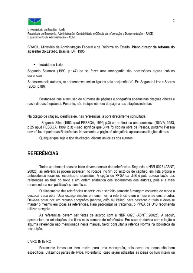 Resumo Normas Abnt