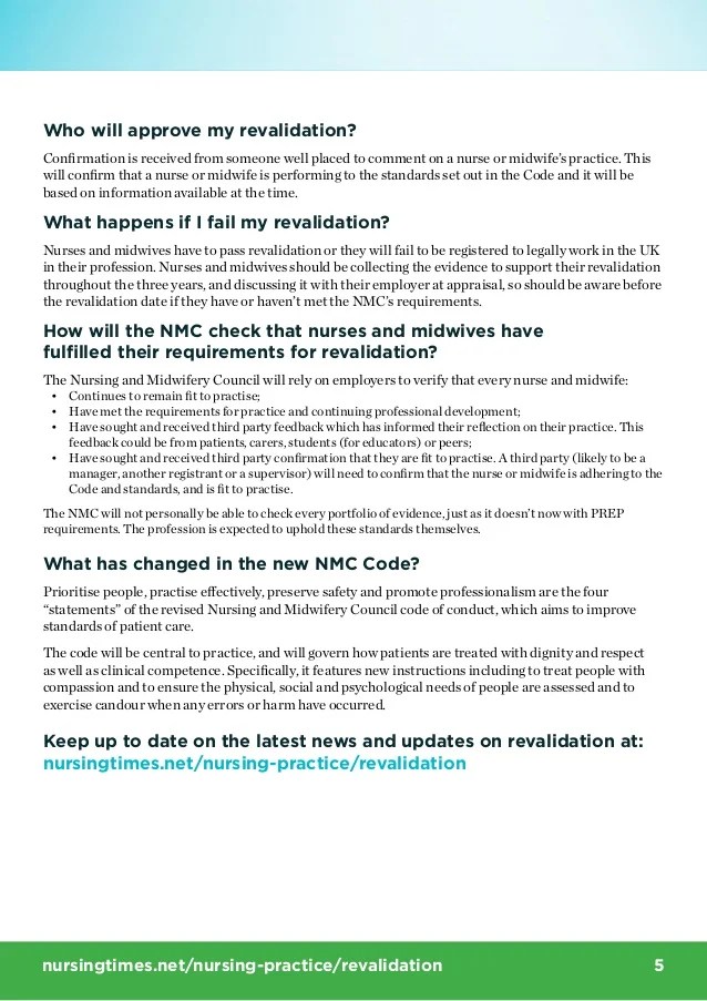 Revalidation guide