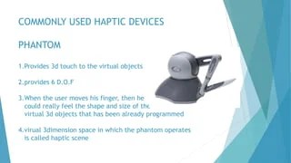 Haptic Technology | PPTX