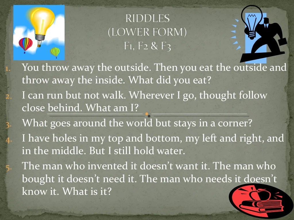 Riddles q&a
