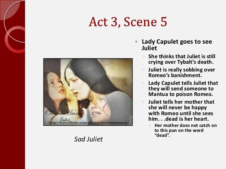 Romeo and Juliet Act 3 Summary Notes