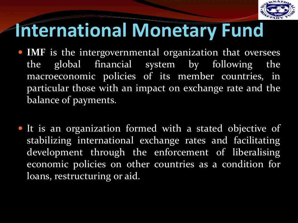 Role and function of imf