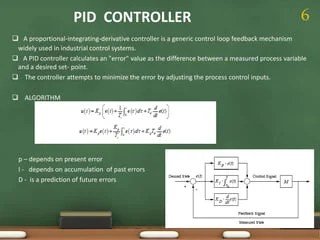 Pid controller tuning using fuzzy logic | PPTX