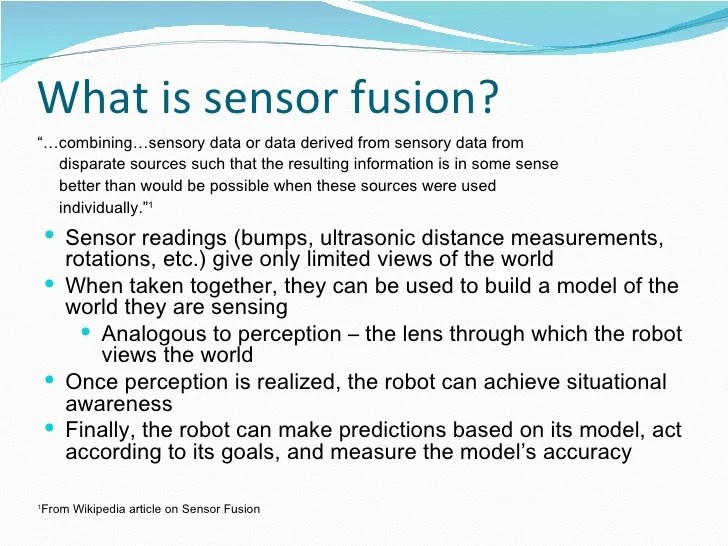 Open Source Event Processing for Sensor Fusion Applications