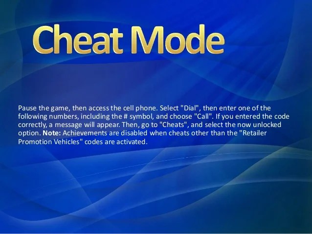 Saints row 2 cheats Part 1