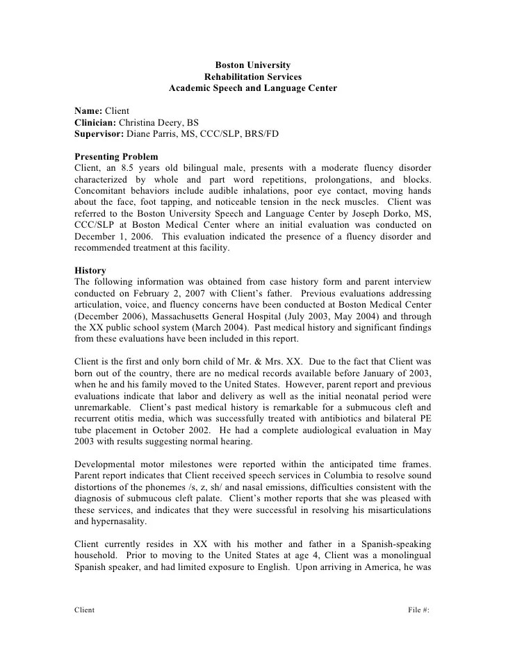 School age observation essay
