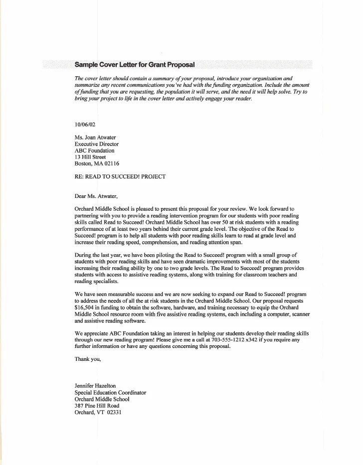 [Download 36+] Sample Letter Of Intent For Grant Funding Doc