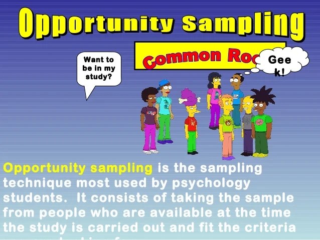 Sampling