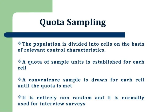 SAMPLING AND SAMPLING ERRORS