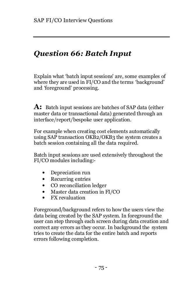 Sap fico interview_questions_answers_explanations