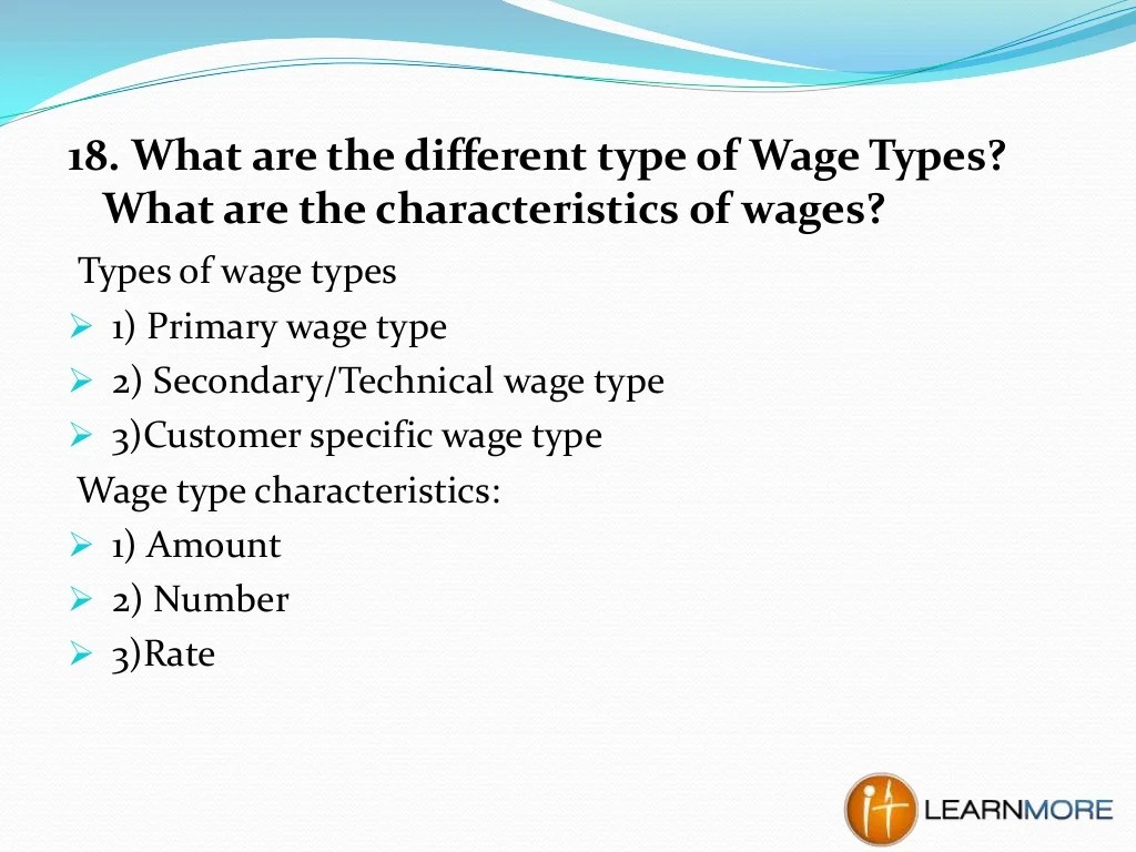 SAP HR AND HCM Interview questions