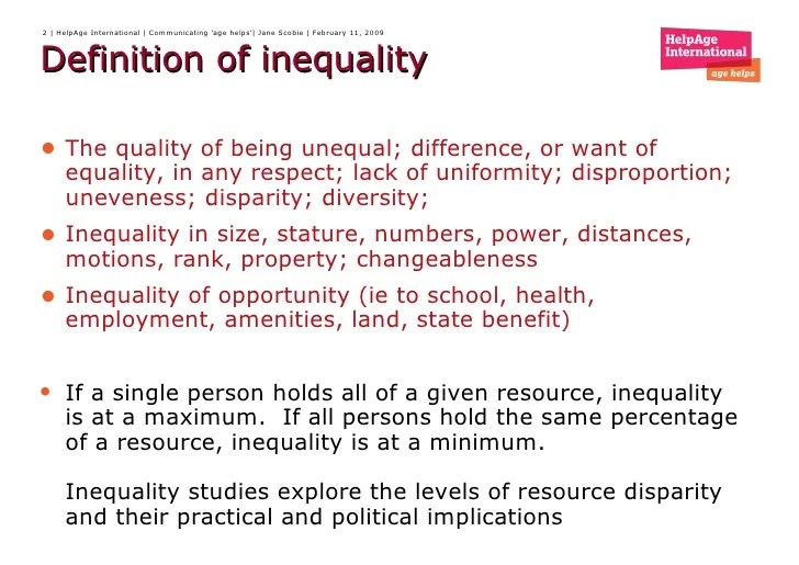 Intergenerational consequences of inequality