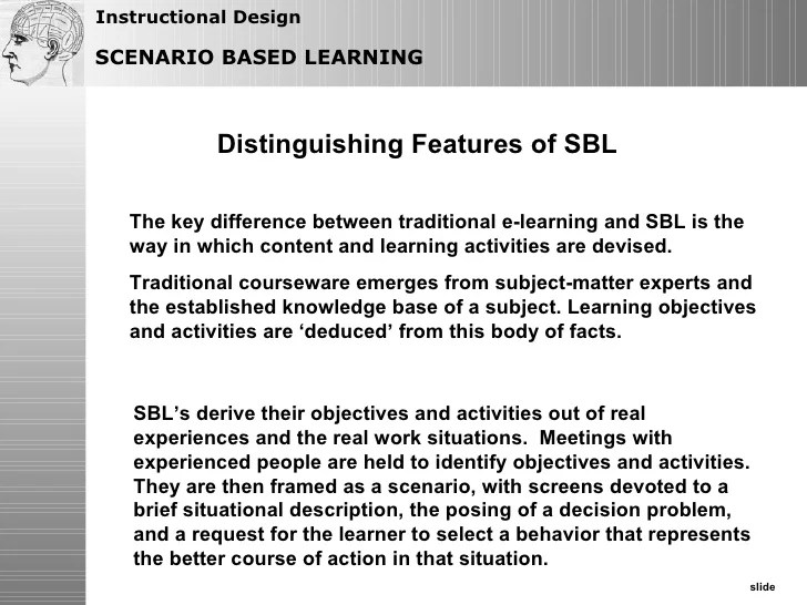 scenario based learning