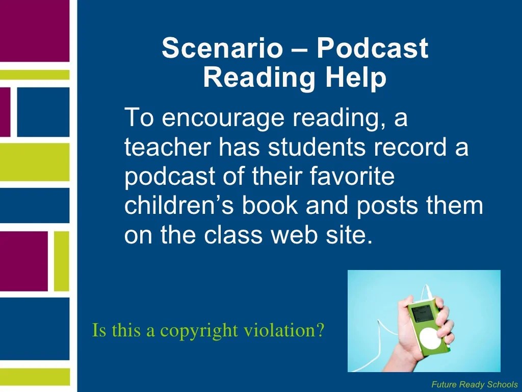 Scenarios dealing with Copyright and Plagiarism