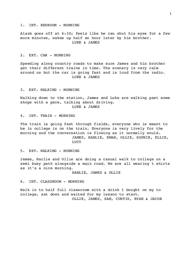 6 Panel Comic Strip Script