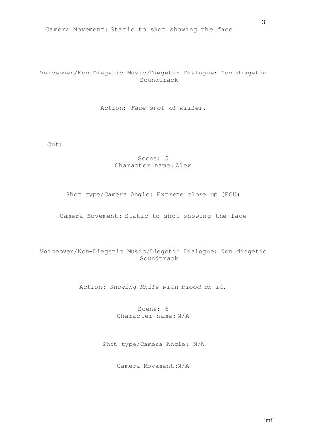 Script template