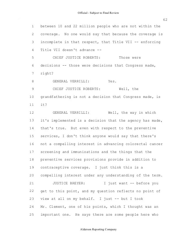 Sebelius v. A copy of Hobby Lobby