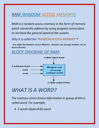 RAM (RANDOM ACCESS MEMORY) | DOC