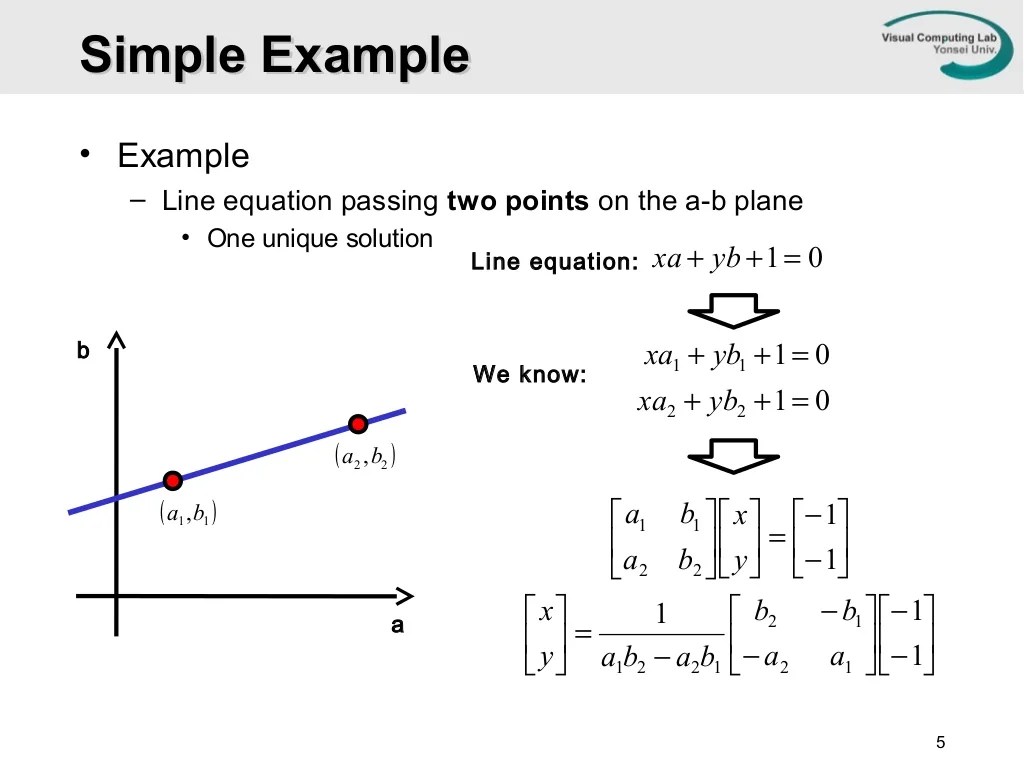 Least Square Optimization and SparseLinear Solver